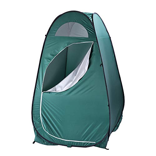 Carpa pop up para camping, para cambiar y ducha, verde miniatura 5