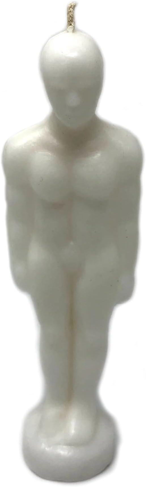 Male Figure Image Candle - Protection - Spells - Spellwork - Ritual Magic - Wicca (Male White)
