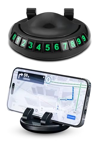 2’si 1 arada araç park telefon numaratörü ve telefon tutucu aparatı