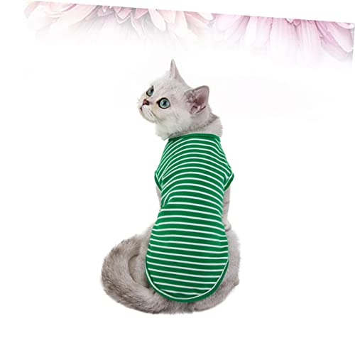 Mipcase Roupas De Cachorro Camisa Listrada Roupas Listradas Para Animais De Estimação Roupas De Cami