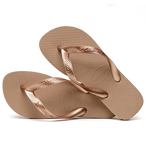 Chinelo Top, Havaianas, Adulto Unissex, Rose Gold, 39/40