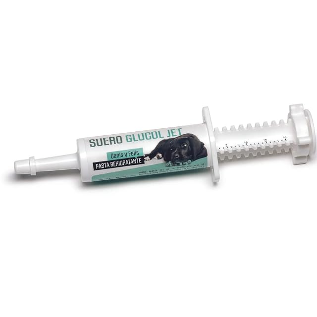 LABORATORIOS PINO, S.A. SUERO GLUCOL Jet. Jeringa rehidratante Oral para Perros y Gatos. De administración…