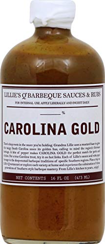 Lillie’s Q Gold South Carolina Mustard Barbeque Sauce, 2 Pack