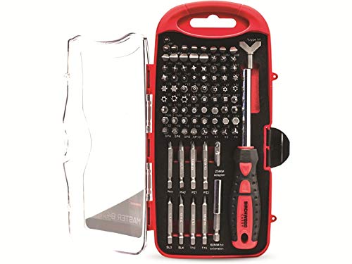 BIRCHWOOD CASEY Pro Screwdriver Kit | Durable Versatile Gunsmithing Wrench 40 Piece Set | Case Included