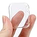 EZCO 2-Pack Compatible Apple Watch Series 4 Case 40mm, Soft TPU All-Around Screen Protector Cover Bumper Compatible iWatch 4 Smartwatch 40mm, Crystal Clear