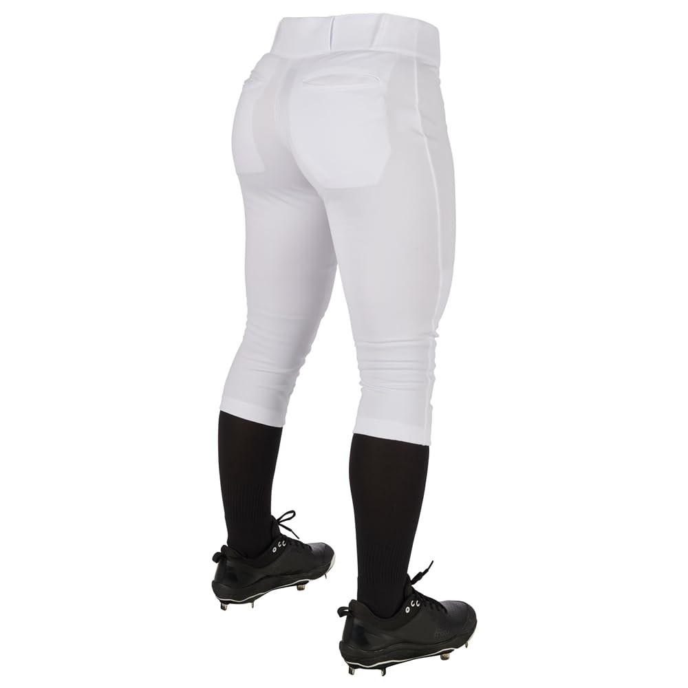 League Outfitters Women's Tournament Softball Pants - White - 2XL