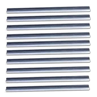 FOXBC 3-1/4 Inch Planer Blades, 82mm HSS Planer Blades Replacement for Bosch, Makita, DeWalt, Wen 6530, Ryobi, Craftsman and More 3-1/4 Hand Portable Planers - 10 Pack