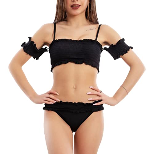 Bikini brésilien Toocool noir taille 40 pour sublimer la silhouette