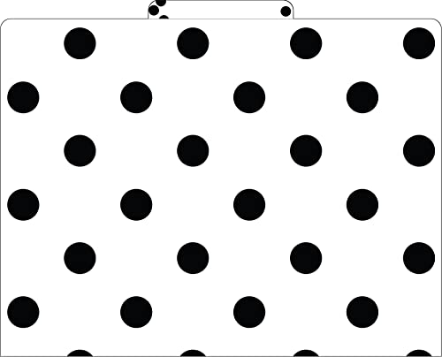Barker Creek Black & White Dot File Folders On 14Pt Stock, Set Of 12, Letter Size, 1/3 Cut Tabs, Home, School And Office Supplies (2004) #TOP3