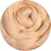 Merino Wool Roving for Felting - 1 Ounce Vanilla