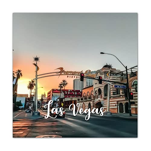 Skyline Las Vegas panneau en bois cadeau idéal souvenir Nevada
