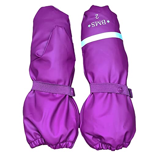 BMS Buddelhandschuhe ungefüttert 100% wasserdicht Beere