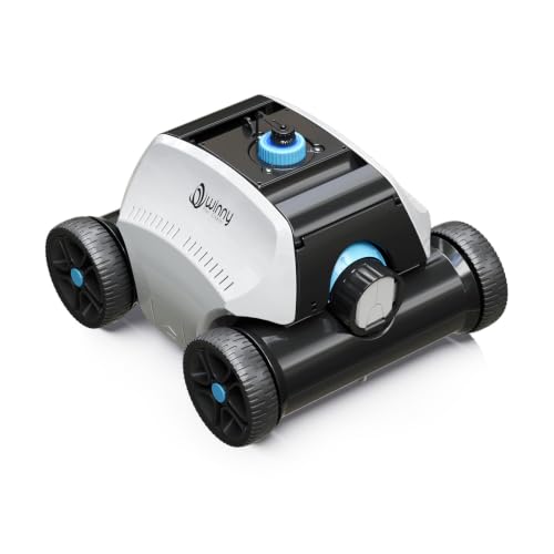 WINNY POOL CLEANER Cordless Robotic Pool Cleaner for Above Ground Pools