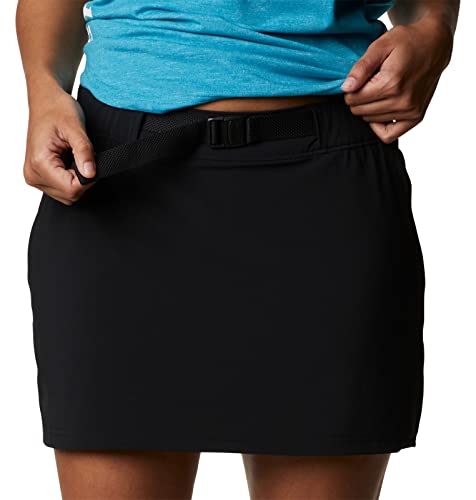 Columbia Calçado feminino Pleasant Creek Skort, preto, 2GG x regular