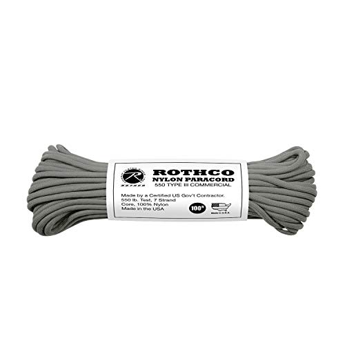 G.I. Plus Commercial Type III 550lb - Foliage Green Paracord 100'
