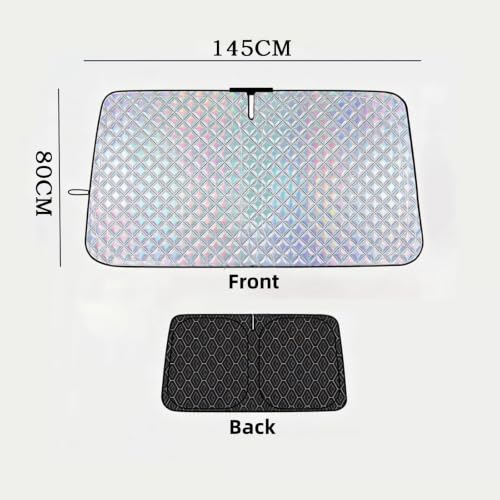 Parasol coche parabrisas delantero protector solar interior para Audi A3 A4 A5 A6 3