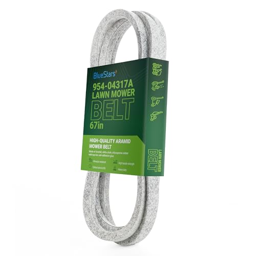 Image of BlueStars 954-04317A Drive Belt | Aramid Cord | 1 /2 x 67 | For Cub Cadet RZT-L42 RZT-L46 RZT-L50 RZT-S42 MTD Troy Bilt Craftsman Lawn Mower Replaces 954-04317 490-501-C069 754-04317