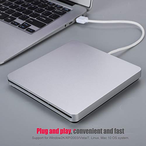 Unidad DVD externa USB 3.0 ultrafina y portátil miniatura 6