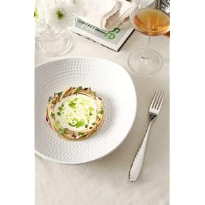 DANIALLI Modern Marettimo Hammered Silverware Set - 18/10 Stainless Steel Flatware for Elegant Dining - Dishwasher Safe Cutlery - Ideal for Home or Restaurant Use (60-Piece) DANIALLI Modern Marettimo Hammered Silverware Set 1810 Stainless Steel Flatware for Elegant Dining Dishwasher Safe Cutlery Ideal for Home or Restaurant Use 60 Piece