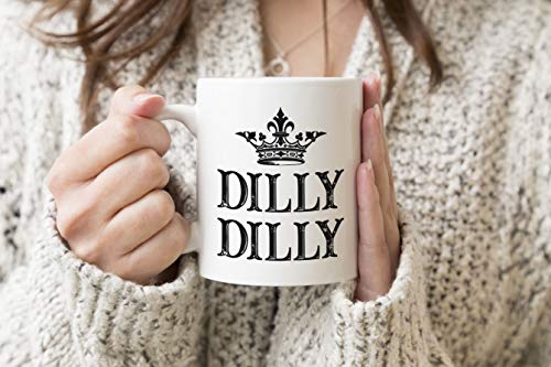 Dilly Dilly Bud Light Drinking Knight Bottle Opener Perfect For Parties Funny Beer Adult Tee Joke Gift White Coffee Tea Mug Regular 312ml Cup