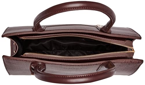Image of Allen Solly Women's Large Tote Shoulder Bag | Vegan Leather | Textured Finish | Lightweight & Durable | Everyday Use