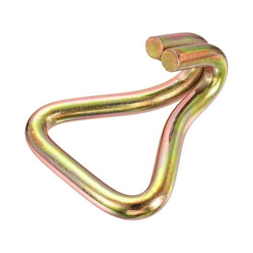 Crochet double en J 16.5mm pour sangle d'arrimage 10.2cm de camions et remorques