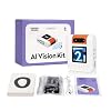 AI Vision Kit for VinciBot with a 180 Flip Camera, Programmable Screen and Modular Structure Can Add 7 Visual Functions, for Beginners and Advanced Learners of AI from 8-12