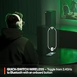 SteelSeries Arctis Nova 5X Wireless Multi-System Gaming Headset — White — Neodymium Magnetic Drivers — 100+ Audio Presets — 60 HR Battery — 2.4GHz or BT — Gen2.X Mic — Xbox, PC, PS, Switch, Mobile - Image 4