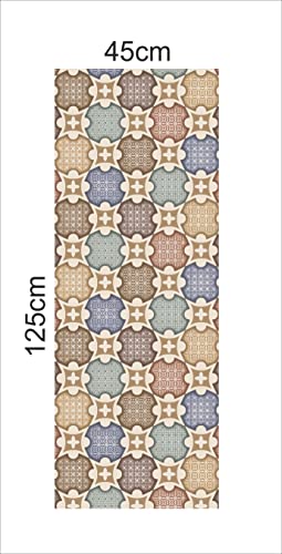 Image of CABANA HOMES Wall Stickers Botanical DIY 3D Wallpaper for Bedroom (45 x 125 cm, 1 Roll) (6 sq. ft) Decorative Self Adhesive Decal Home Decor Living Room Wardrobe Tiles Ceiling, Multicolour