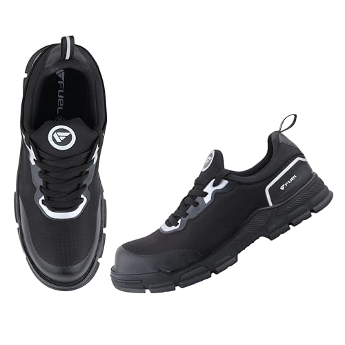 Image of FUEL Reevon-01 Safety Shoes with Fabric Upper, Nitrile Rubber Sole & Non-Metallic 200J Toe Cap