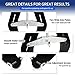 Pipe Clamp, 5 to 12 in, Steel Pipe Alignment Tool with Lightweight Design, High Strength Ultra Clamp with Quick Acting Screws, Black