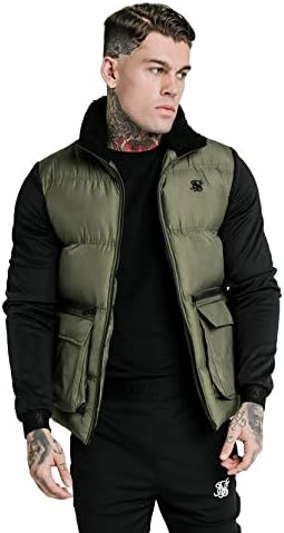 Chaquetas SikSilk | Chaleco De Vestir Negro Hombre \u003c MyOmBox