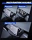 LANTU Lenkrad Aufbewahrungsbox für Tesla Model Y 2025 und Model 3 2024-2025 Handyhalter Organizer Sonnenbrillenhalter Brillenetui Tesla Juniper Highland Model 3/Y Zubehör (Silikon)