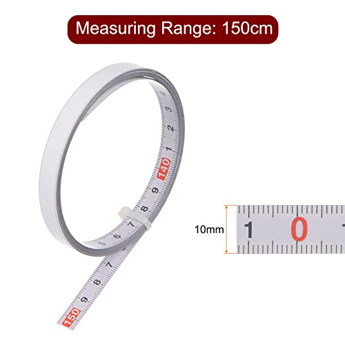 Cinta métrica adhesiva HARFINGTON 300 cm blanca miniatura 2