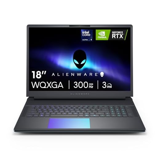 Alienware 18 Area-51 Laptop Gaming 18" WQXGA 300Hz G-Sync, Intel Core Ultra 9 275HX Series 2, Nvidia GeForce RTX 5080, 32GB DDR5 RAM, 2TB SSD, Windows 11 Home, Cryo-tech, AlienFX RGB QWERTY