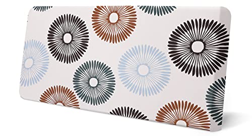SearchI Stretch Printed Sofa Couch Cushion Covers Replacement Chair Cushion Slipcovers Sofa Seat Cover Furniture Protector Sofa Slipcover Soft with Elastic Bottom(Medium,Annual Ring)