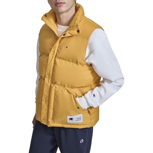 Image of Champion Men's Puffer Vest With Logo