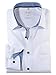 Produktbild OLYMP Herren Businesshemd Langarm Luxor,Einfarbig,Comfort fit,New Kent,Weiss 00,45