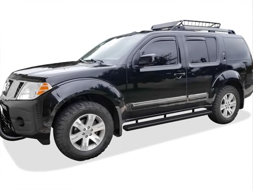 Estribos laterales compatible con Nissan Pathfinder 2005-2012 miniatura 2