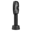 Drumstone (15 YEAR WARRANTY Mini Portable USB Hand Fan Built-in Rechargeable Battery Operated Summer Cooling Table Fan with Standing Holder Handy Base For Home Office Indoor Outdoor Travel gallery image