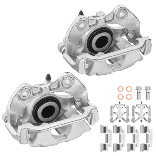 Image of Rear Brake Caliper Assembly Replaces for 18-B4726 18-B4727, Compatible with Cadillac DeVille 2000-2002 4.6L, for Escalade 1999-2000 5.7L, Compatible with Chevy Tahoe Silverado 1500 2000-2001