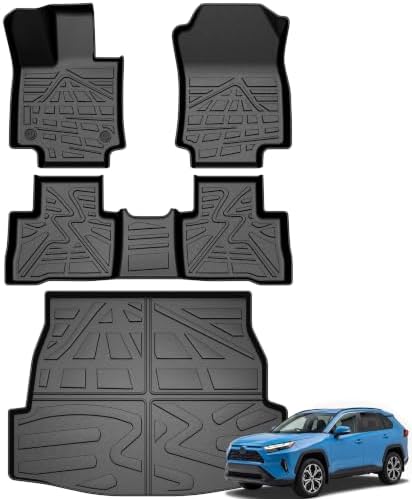 Floor Mats for Toyota Rav4 2019-2025 (Include Hybrid), Custom Fit...