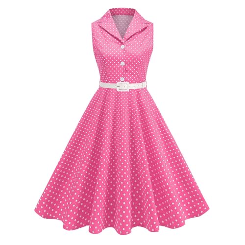 Robe rockabilly chic avec ceinture style Audrey Hepburn