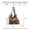 Sac fourre-tout en crochet pour femme, sac à bandoulière bohème avec motif floral, mignon (sac à main d'été, sac à main bohème, sac fourre-tout de plage, crochet, beige, Taille unique #4