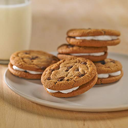 Little Debbie Chocolate Chip Creme Pies, 8 Individually Wrapped Sandwich Cookies, 10.63 OZ Box - Thumbnail 4