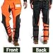 ZELARMAN Chainsaw Chaps 8-layer Protective Apron Wrap Adjustable Chainsaw Pants/Chap for Loggers Forest Workers Class A