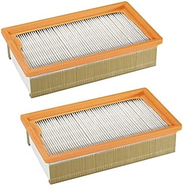 Bosh VAC140/VAC090 2 Pack of Genuine OEM HEPA Filters # 2607432025-2PK