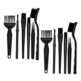 Photo Gallery bestyash 12 pezzi spazzole antistatiche piccole per pulizia e tastiera compatto portatile con setole morbide non abrasive per e circuiti kit versatile per rimuovere polvere e staticità Photo Gallery bestyash 12 pezzi spazzole antistatiche piccole per pulizia e tastiera compatto portatile con setole morbide non abrasive per e circuiti kit versatile per rimuovere polvere e staticità