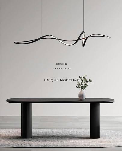 Lustre de table à manger variable pour personnaliser l'ambiance de la cuisine