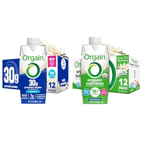 Orgain Shake Proteico Sabor Vainilla 30g 12 Unidades miniatura 1